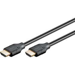 GOOBAY 80094 - Ultra96 HDMI Kabel 2.2, 16K 60Hz, 96 Gbit/s, schwarz, 2,0 m