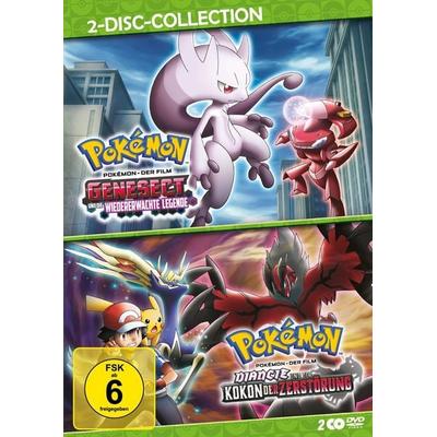 Pokémon - Genesect und die wiedererwachte Legende / Diancie und der Kokon der Zerstörung [2 DVDs], DVD