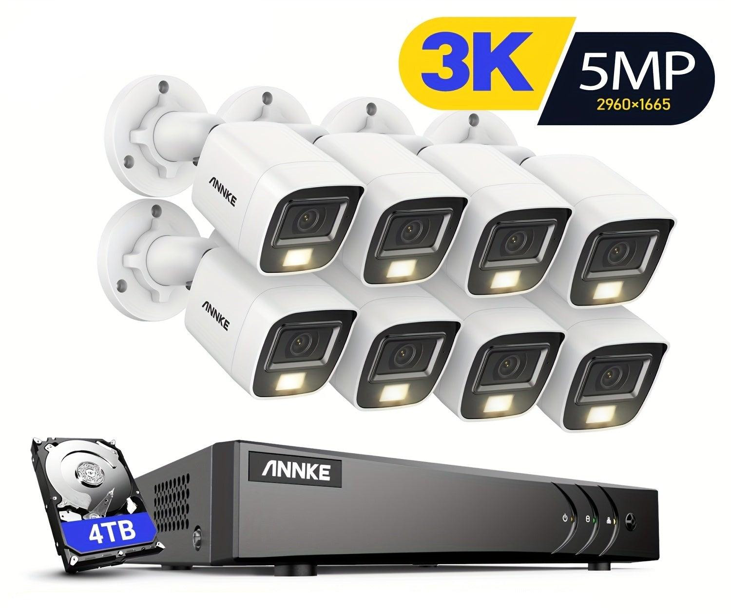 Selius 16-kanaals beveiligingssysteem met 3K videoresolutie