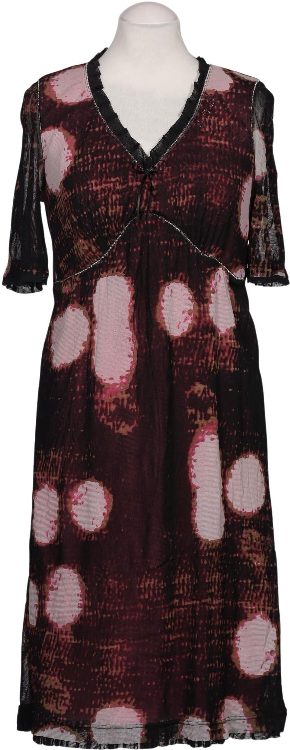 Ambiente Damen Kleid, Mehrfarbig, Gr. EU 40, Synthetik - Second Hand