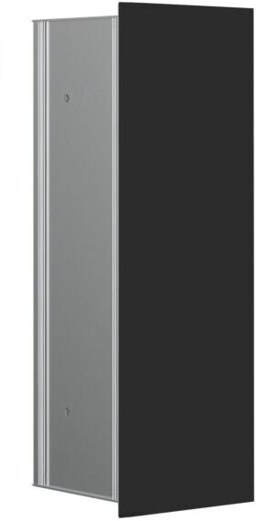 Emco asis 2.0 Unterputz-Abfallsammler-Modul 975328501 170x497mm, mit Glasfront, Glasfront, schwarz matt