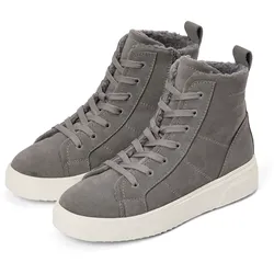 Tchibo - Gefütterter Veloursleder-Sneaker - Damen - Gr. 38 - weiß