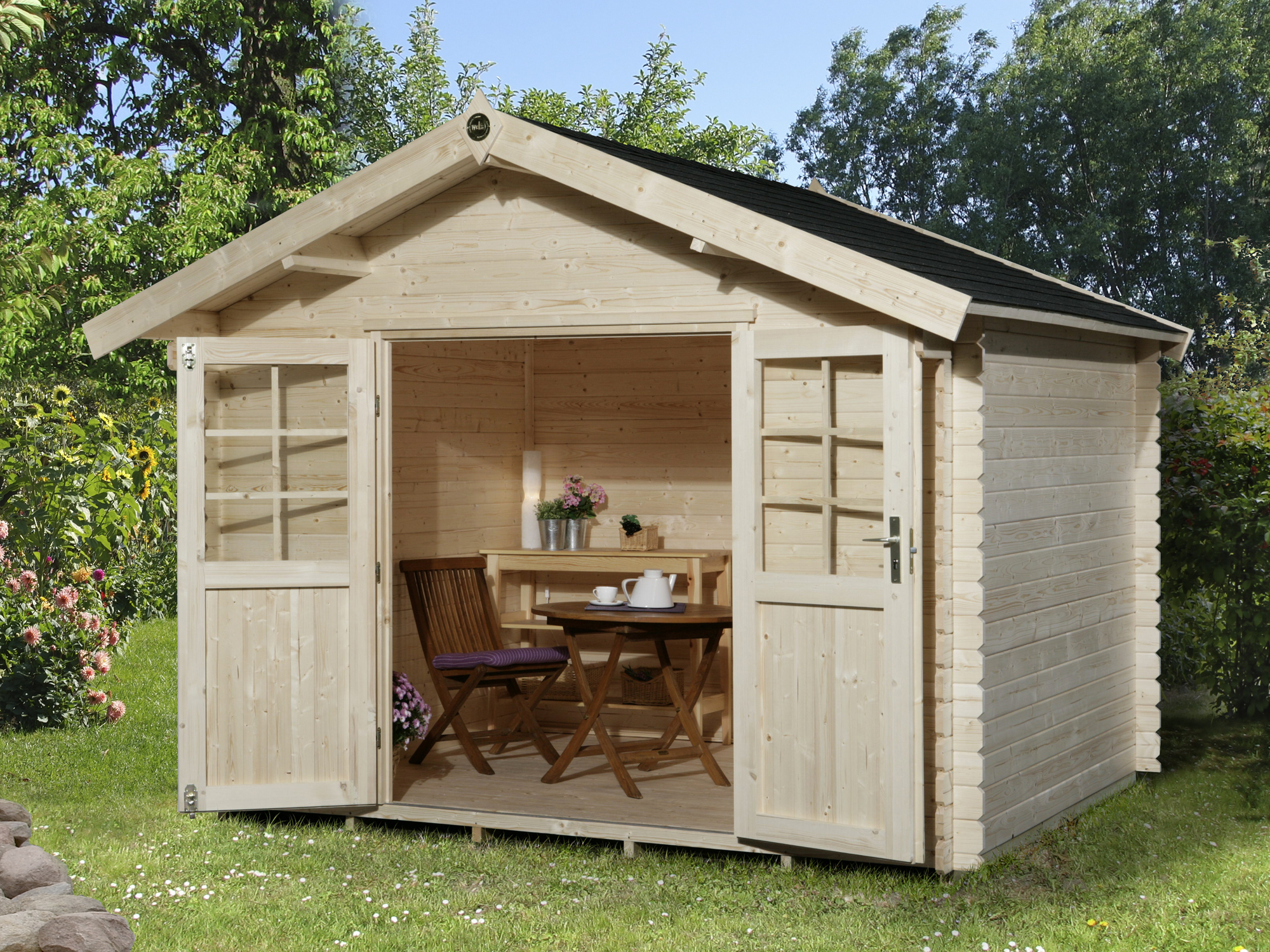 weka Gartenhaus 209 Gr. 3