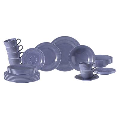 Seltmann Weiden Beat Color Glaze Kombiservice 30-teilig - Fliederblau