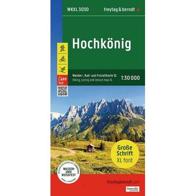 freytag & berndt Wanderkarte WKXL 3030 Hochkönig XL 1:30.000, Sonstige von , KOMPASS Freytag & Berndt, 978-3-7079-2078-9