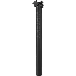 Whisky No.7 Sattelstütze, 0mm, 31.6mm, 400mm, 7x7mm Streben, matte black