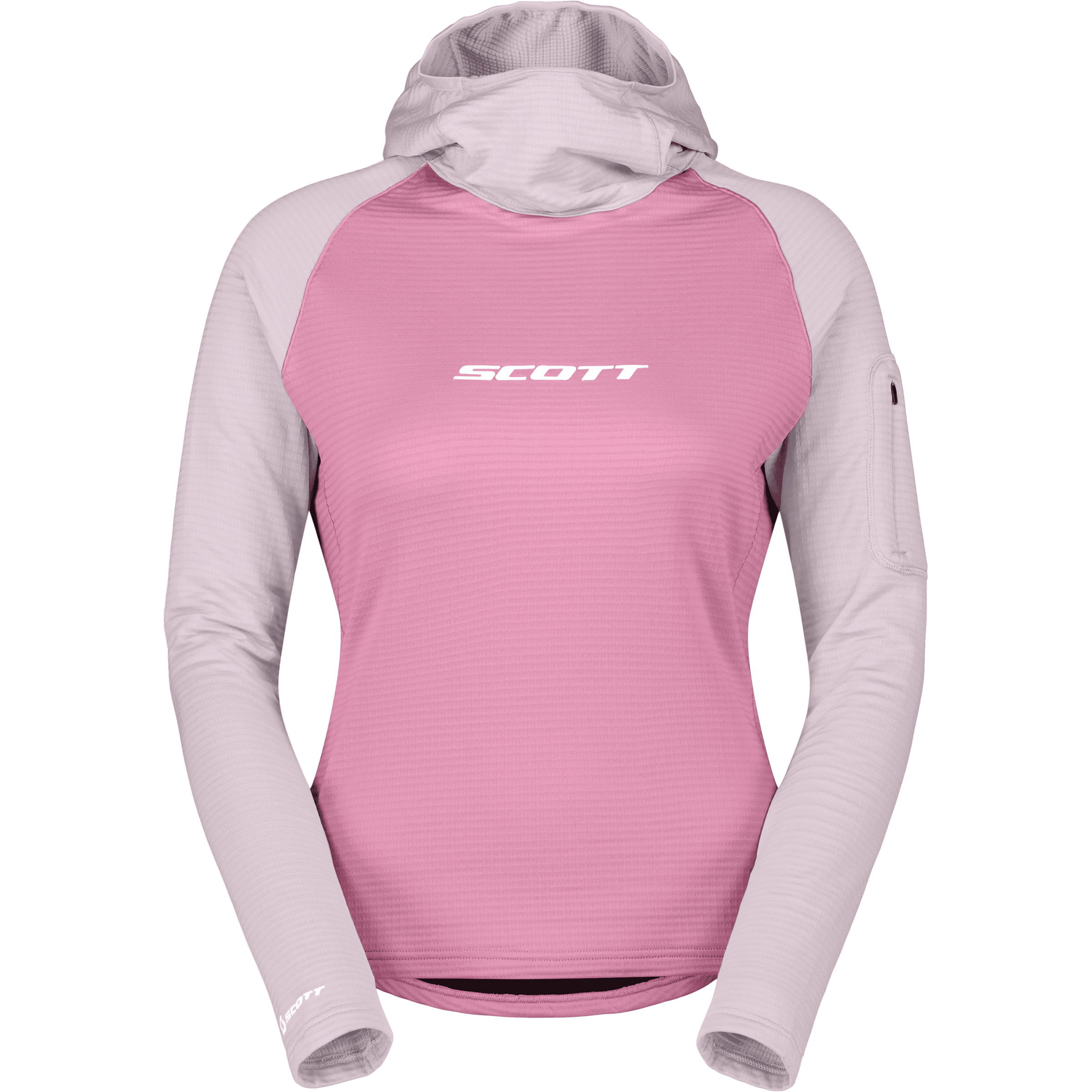 Scott Defined Light Damen Hoodies pink Größe XS Trekking Elastisch