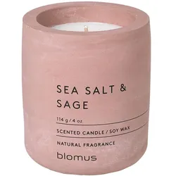 blomus SEA SALT & SAGE Duftkerze 8 cm rosa