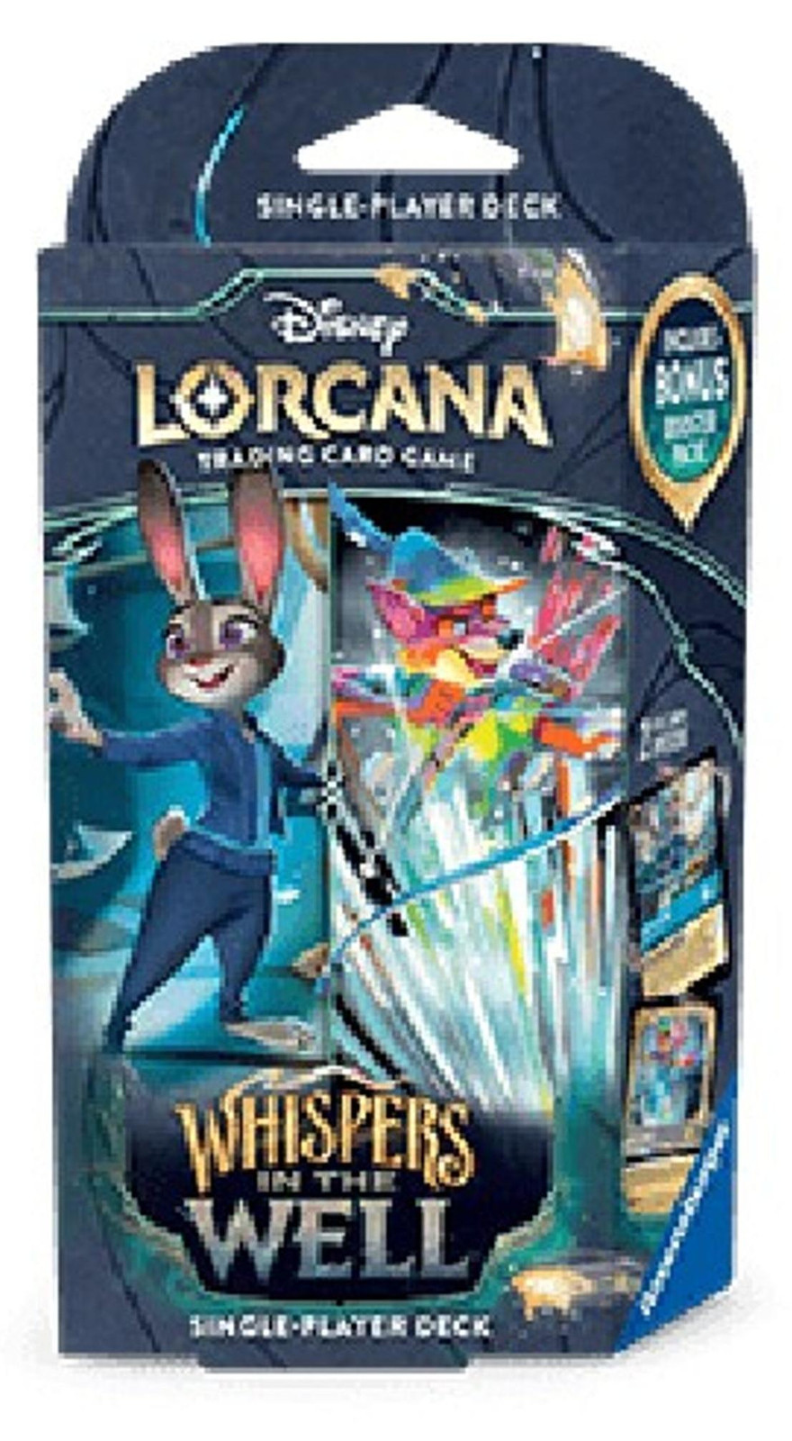 Ravensburger Lorcana Whispers in the Well: Sapphire & Steel Starter Deck
