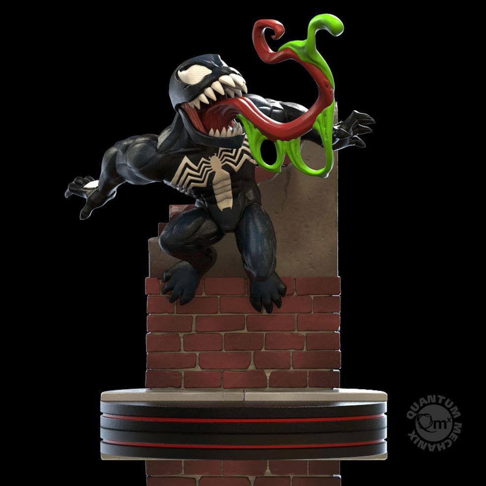 Quantum Mechanix Venom Q-Fig Diorama Figuur, 10 cm, QMXMVL-0025