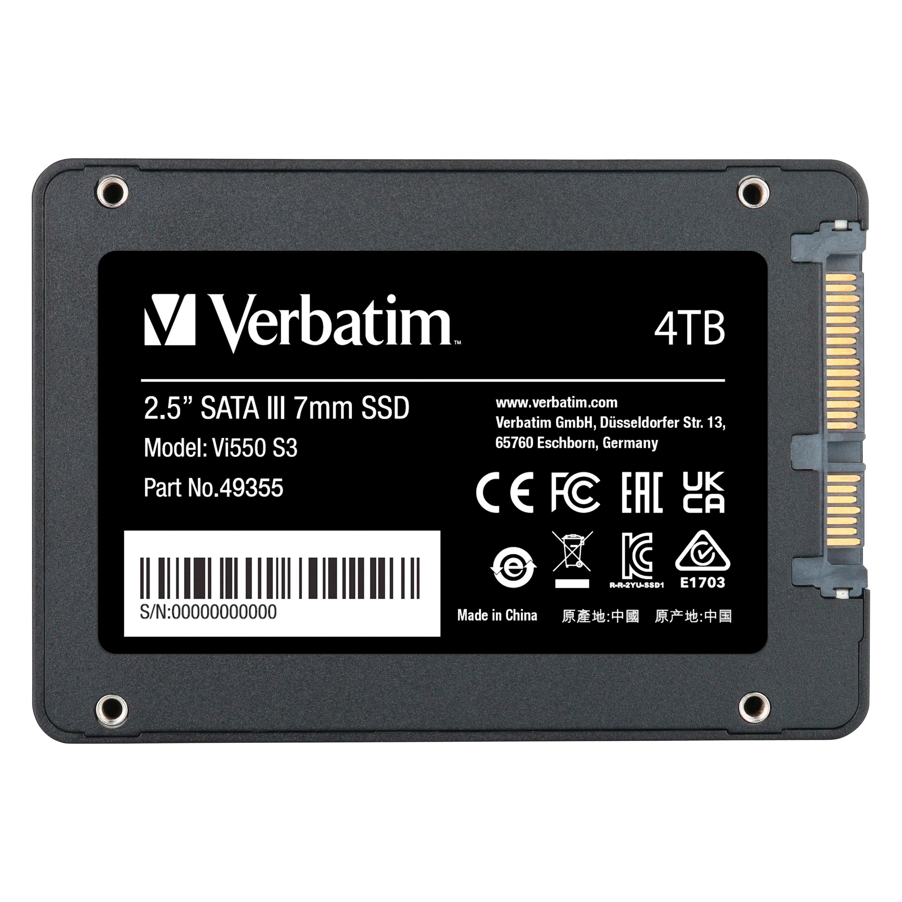 Verbatim Vi550 (4000 GB, 2.5") (49355)