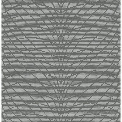 A-Street Prints Aperion Taupe Chevron Wallpaper