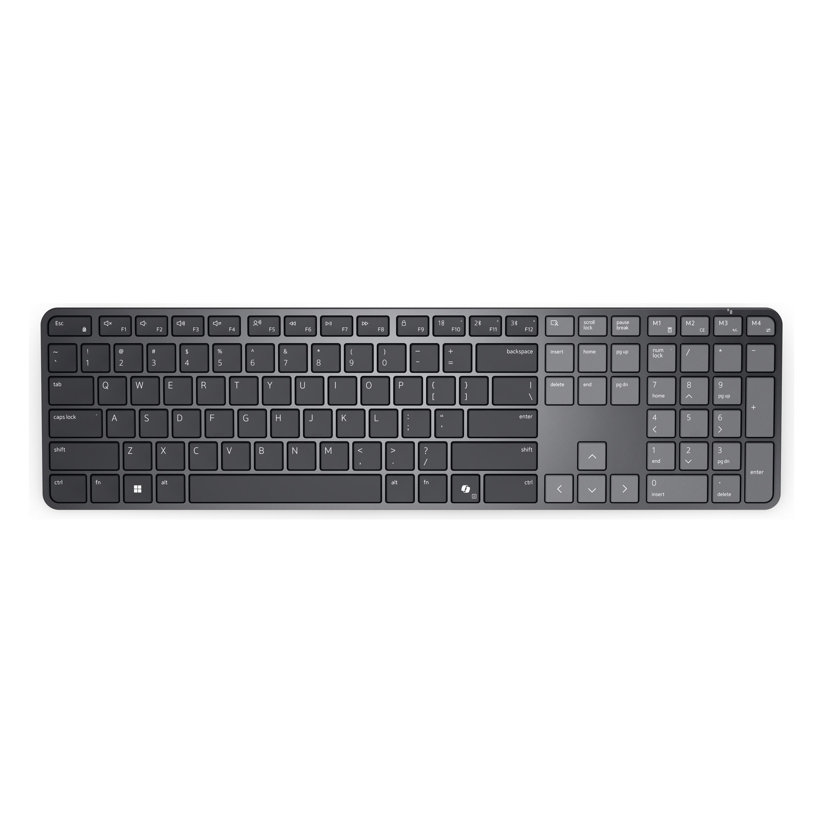 Dell Pro 7 Slim Keyboard KB726 German QWERTZ (DE, Kabellos) (KB726-BLK-GER)