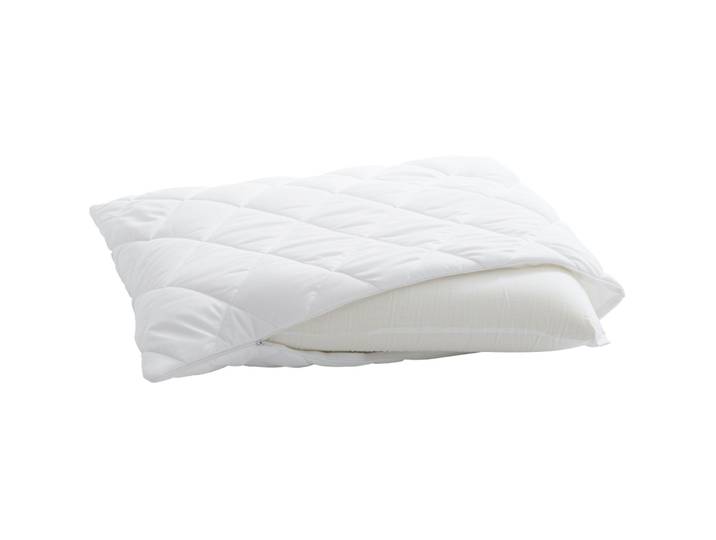 Nackenstützkissen Billerbeck Vario Visko-Schaum 50x70cm - Farbe: Weiss - Material: Fassung: 100% Polyester, versteppt mit 100% Polyester, und