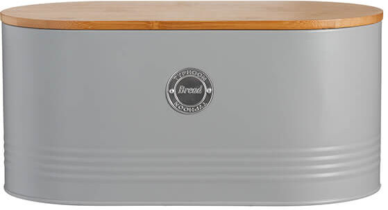 Typhoon Living Grey Bread Bin