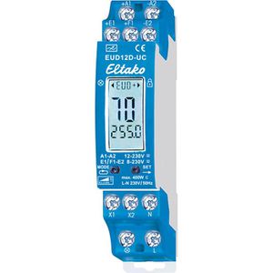 Eltako Dimmer EUD12D-UC Hutschiene, für LED-, Halogen- und Glühlampen, Tastdimmer