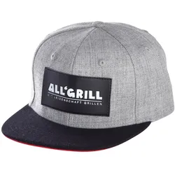 All`Grill Kappe, Snapback Grau