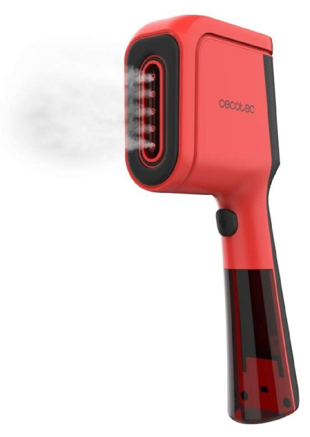 Cecotec IronHero V-1500 DualBrush Verticaal Stoomstrijkijzer 1500W, Bessenrood