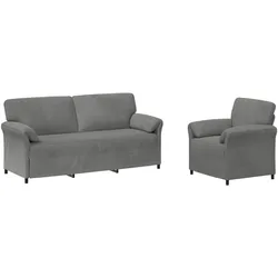 vidaXL, Sofa + Bettsofa, Samtsofa