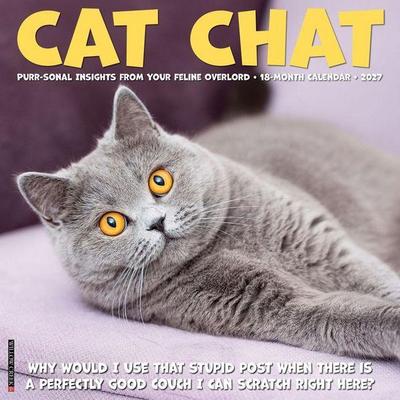 Cat Chat 12 X 12 Wall Calendar