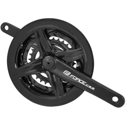Force C 8.5 Al Kurbeln Dreifach-Kettenblatt 48/38/28 Zähne 175 mm Schwarz