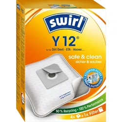 Swirl Staubbeutel Y 12 EcoPor VE4