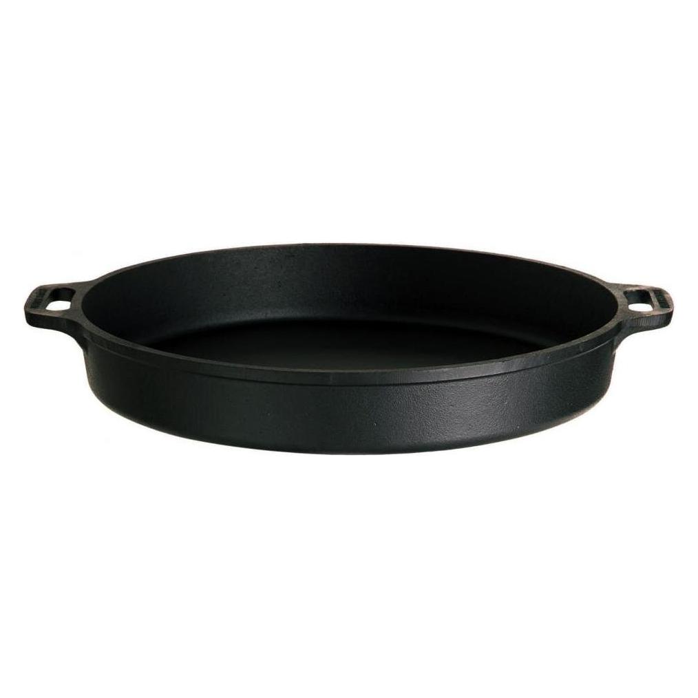 All'Grill Hockerkocher-Set (klein) mit Gusseisenpfanne Ø 40 cm inkl. Gasschlauch & Regler (43781291)