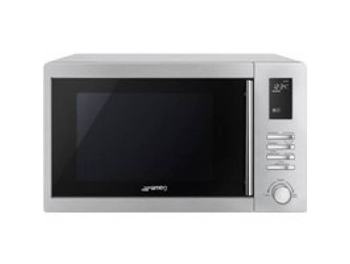 Micro-ondes grill Smeg MOE25X - 25 L - 900 W - Acier inoxydable