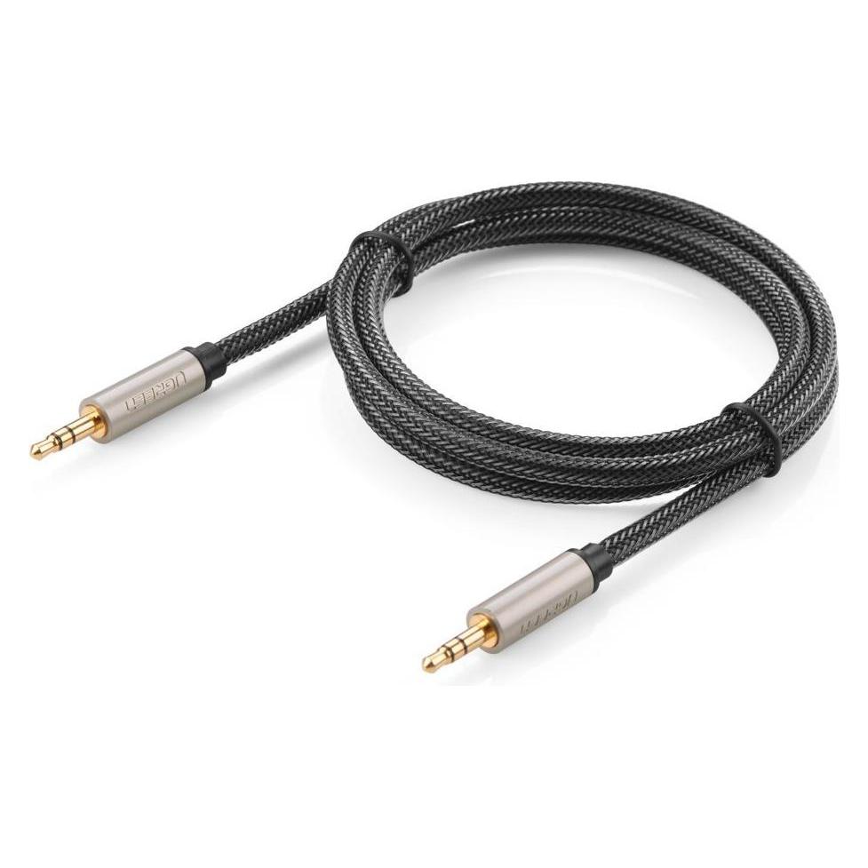 Ugreen AV125 3.5mm jack cable 2m (grey) (2 m, AUX Kabel) (10604)