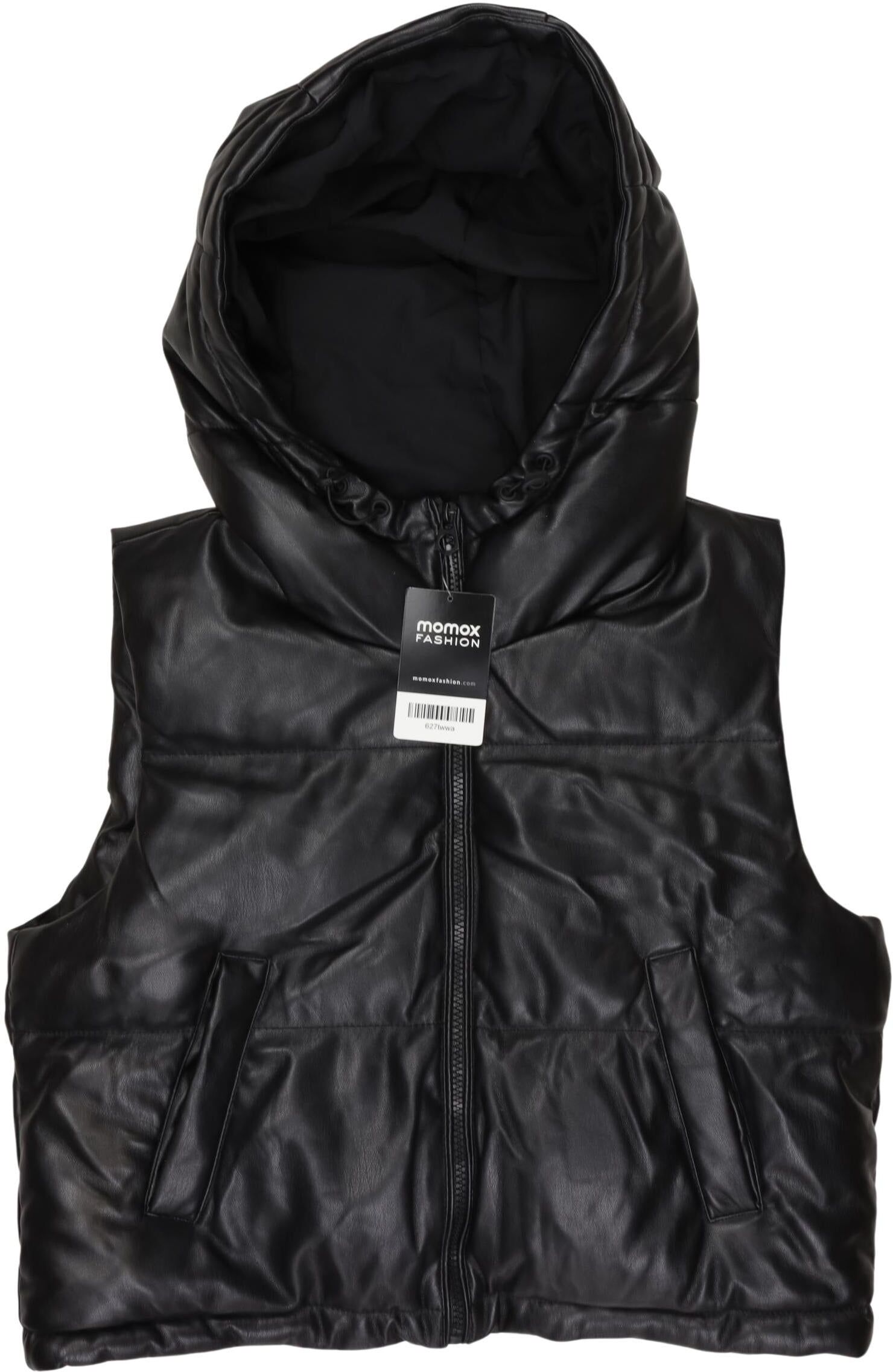Stradivarius Damen Weste, Schwarz, Gr. S, Tex / Membran - Second Hand