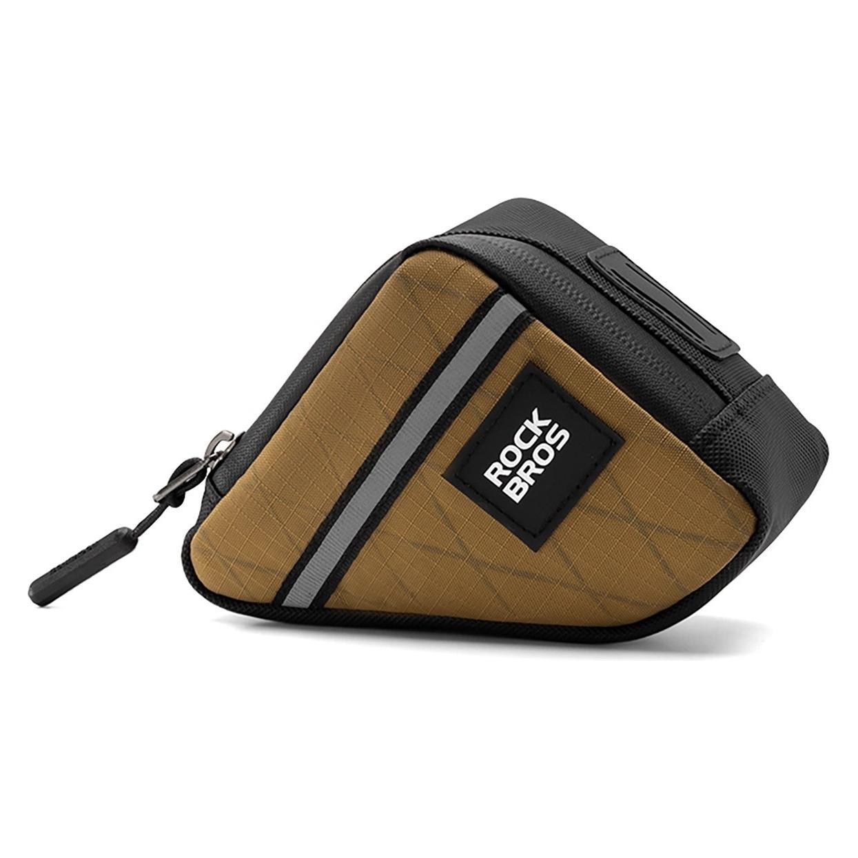 Rockbros Triangle Bike Frame Bag 0.25L - Brown (Rahmentasche) (8386824308433)