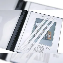 Durable Abdeckschiene A4 ws 50St Zur Abdeckung der Heftzunge