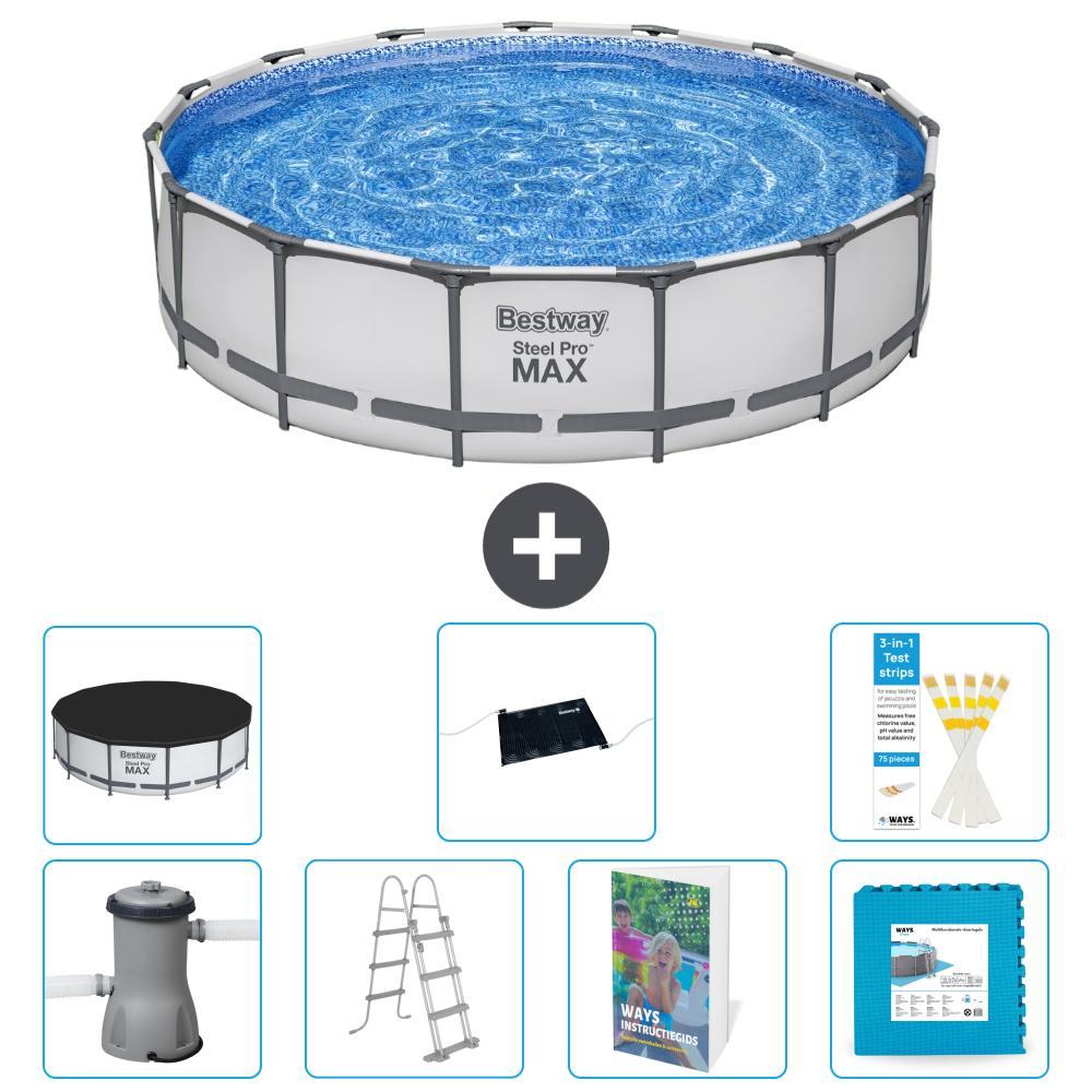 Bestway Steel Pro MAX Rund - 457x122 cm - 6-teilig S621