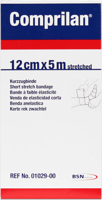 Comprilan 12 cm x 5 metros: Ligadura de suporte de tecido elástico