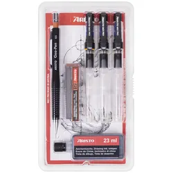 ARISTO mg1 pro College Tuschefüller-Set Schwarz