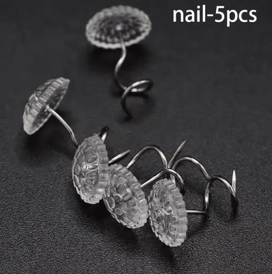 Inspire Curations Transparent Cat Furniture Protector Pads Self Adhesive Scratch Guards For Sofas & Furniture nail 5pcs