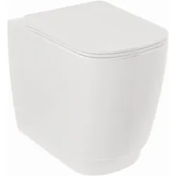 Kludi RESA S Spiralflush-Stand-WC 27WCB0343 55 cm, Universalförmiger Abfluss Weiß glänzend