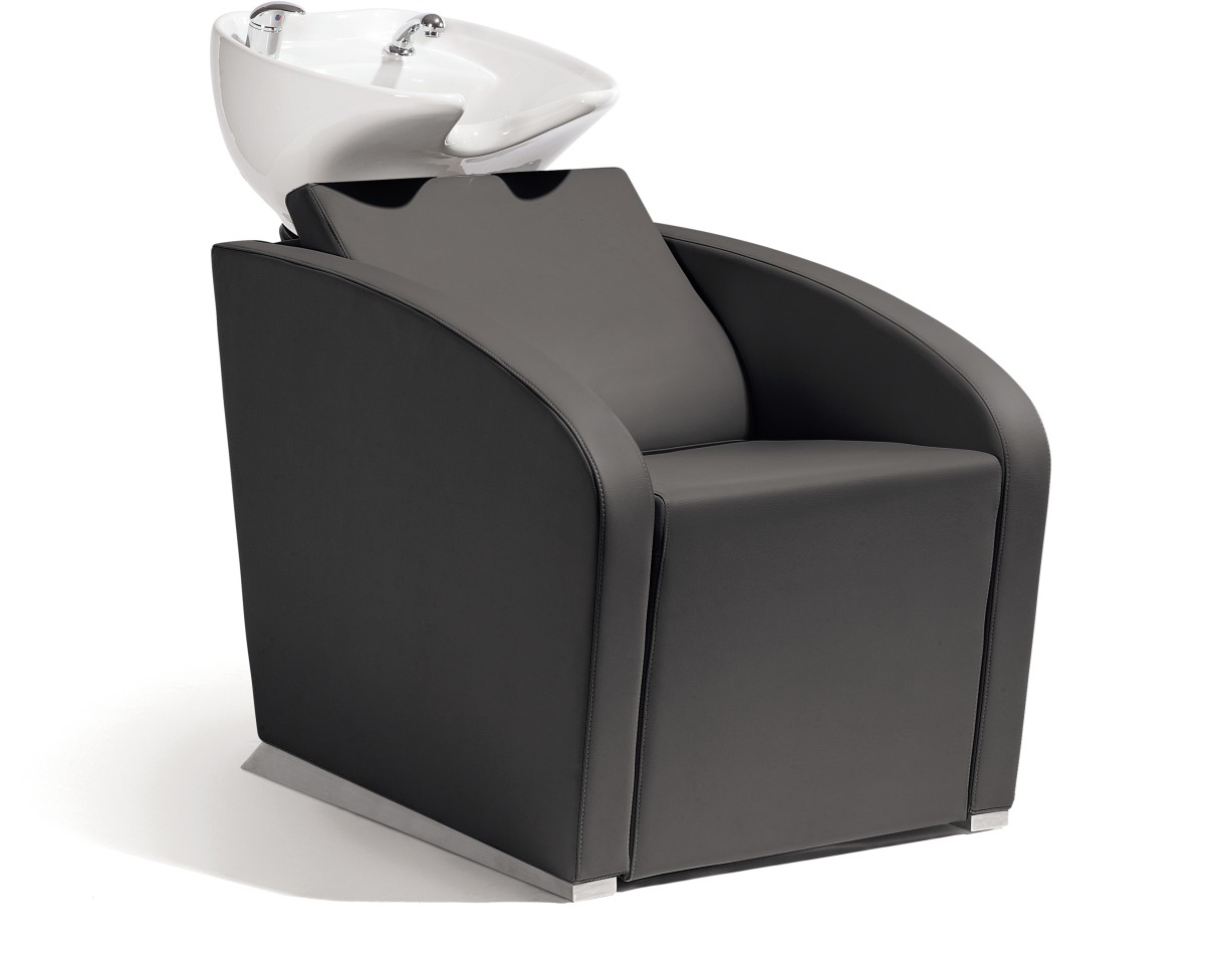 Sibel Elegantia - Rückwärtswaschbecken Komplett / Sessel Schwarz SN-018100002