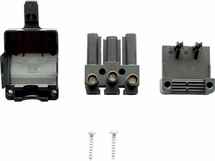 Wolf Steckerteil 3-Polig, schwarz 2794020 für R31, R32, R32/2, R32/4