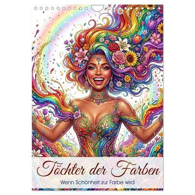 Töchter der Farben (Wandkalender 2027 DIN A4 hoch), CALVENDO Monatskalender