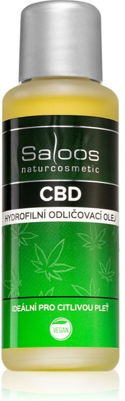 Saloos CBD hydrophilic oil for gentle makeup removal 50 ml