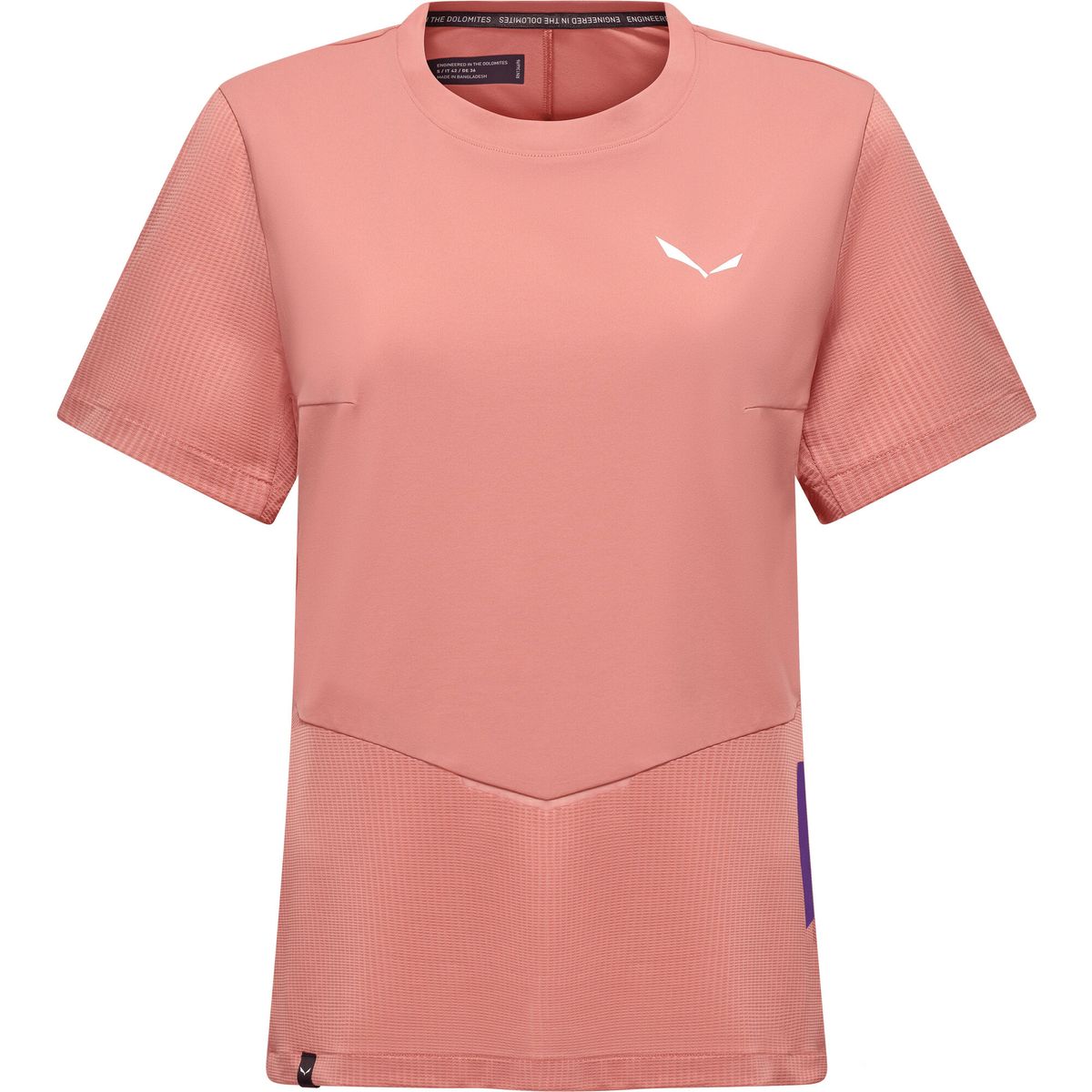 Salewa Pedroc Dry'ton Hybrid T-shirt W desert pink (6A40) 34 00-0000029293-6A40-34
