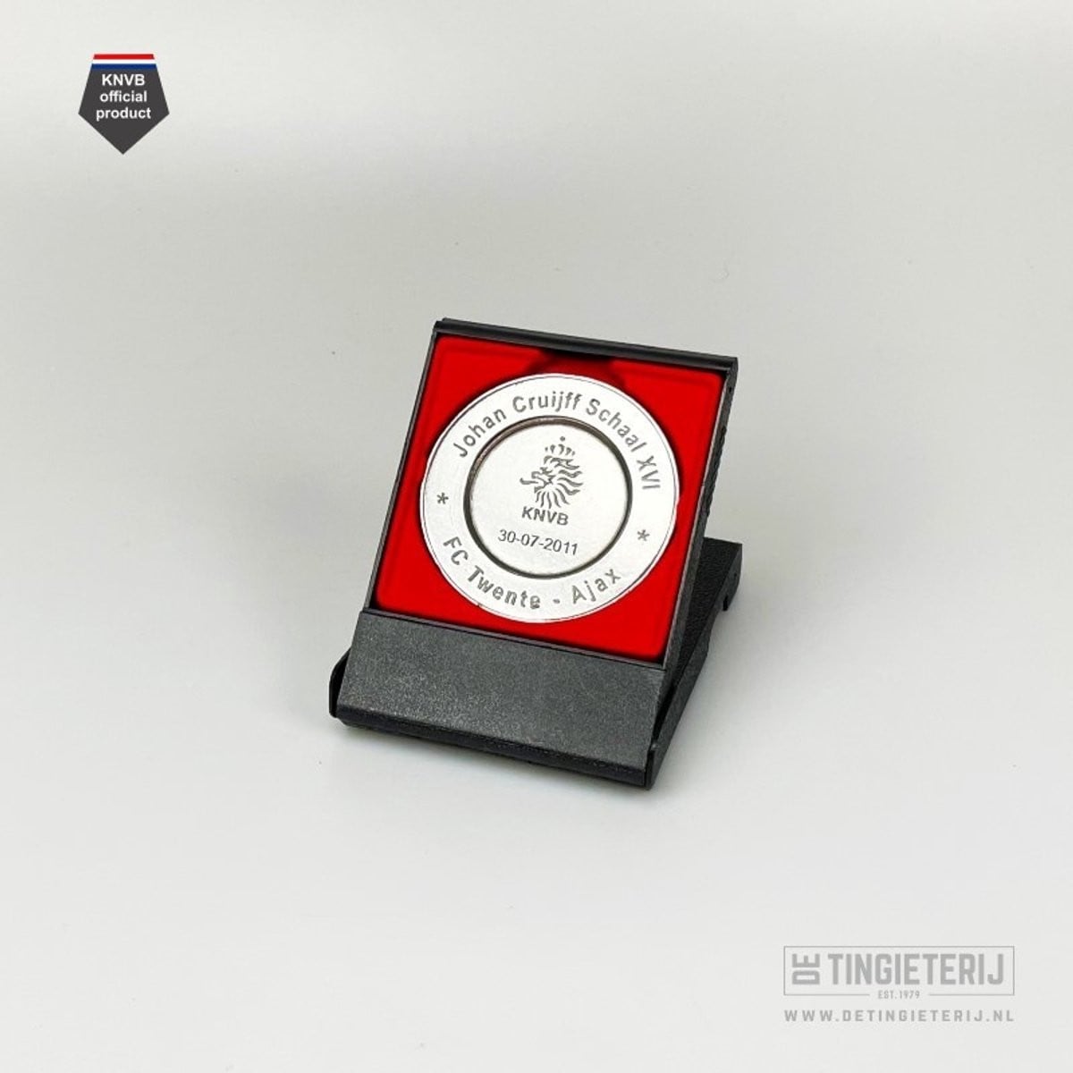 FC Twente Johan Cruijff Schaal 2011 Minischaal Handgemaakt Fanartikel