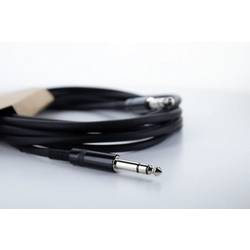 Cordial 14816 Klinke Audio Anschlusskabel [1x Klinkenstecker 6.3 mm (stereo) - 1x Klinkenstecker 6.3 mm (stereo)] 1.50 m Schwarz PVC-Mantel, verdrillt