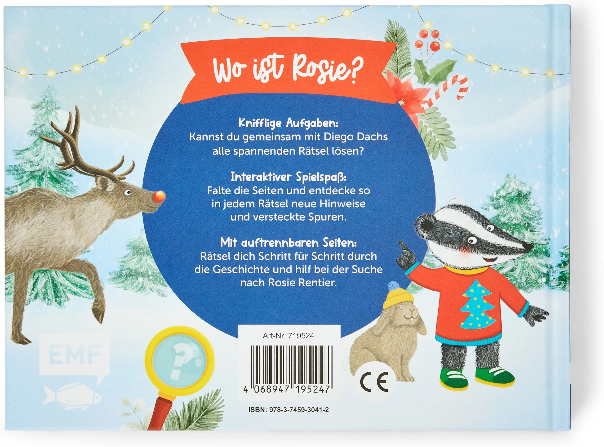 Tchibo - Buch »Mein Escape-Abenteuer – Rette Rosie Rentier«