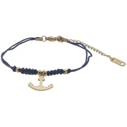 HAFENKLUNKER - HARMONY TEXTIL Armband / roségold - Blau