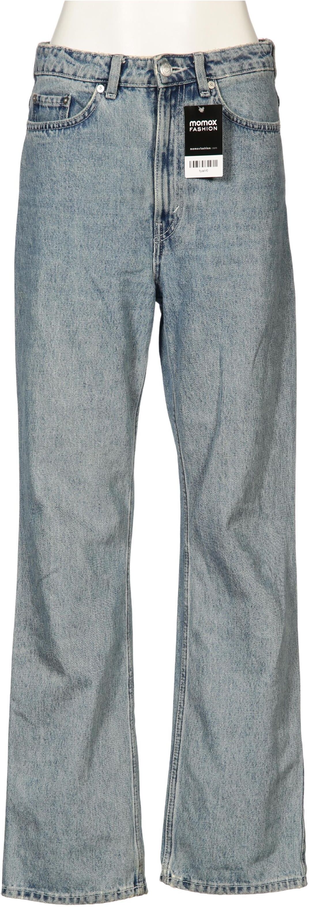 Weekday Damen Jeans, Hellblau, Gr. W27, Baumwolle - Second Hand