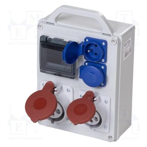 Pawbol Tragbare Schaltanlage R-BOX 240R 4S 1x32A (B.1701R)