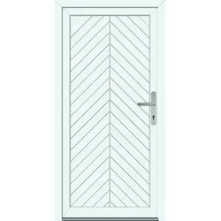 Feba NovoLife Nebeneingangstüre Modell Adelboden (alte Bezeichnung NovoTherm Odenwald) - weiß