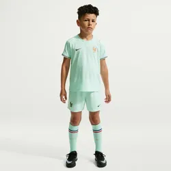 NIKE Frankreich Stadium Dri-FIT Auswärts-Minikit Kinder 394 - igloo/monarch/monarch XS (98-104 cm)